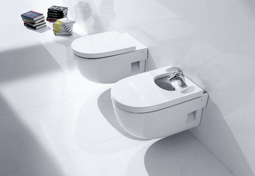 Example image of Roca Frames In-Wall Basic Bidet Frame For Wall Hung Bidets.