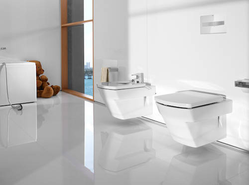 Example image of Roca Frames In-Wall Basic Bidet Frame For Wall Hung Bidets.