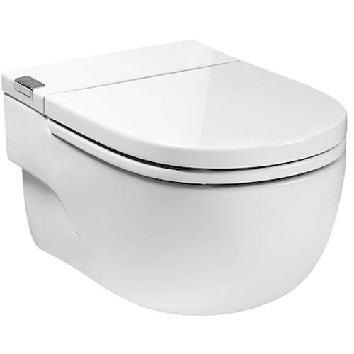 Larger image of Roca In Tank Wall Hung Pan With Integrated Cistern & Seat (Stud Wall "L" Type).