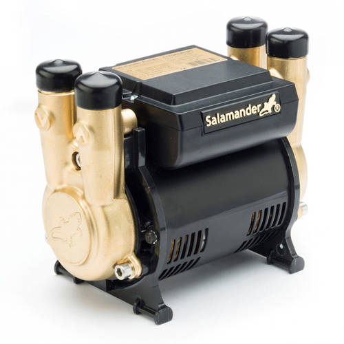 Larger image of Salamander Pumps CTFORCE 20PT Twin Shower Pump (+ Head. 2.0 Bar).