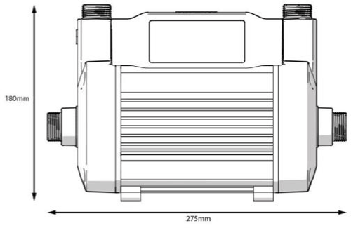 Technical image of Salamander Pumps Eve Shower Or Whole House Pump (3 Bar).