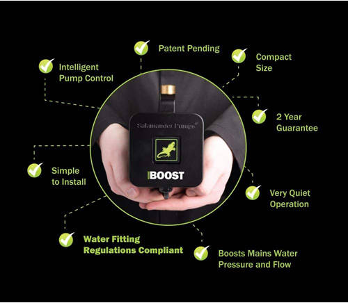 Example image of Salamander Pumps HomeBoost Mains Water Booster Pump (12 l/min).