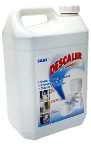 Larger image of Saniflo Cleanser / Descaler (5L Bottle).