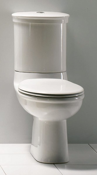 Example image of Shires Corinthian Contemporary Toilet With Push Flush Cistern.