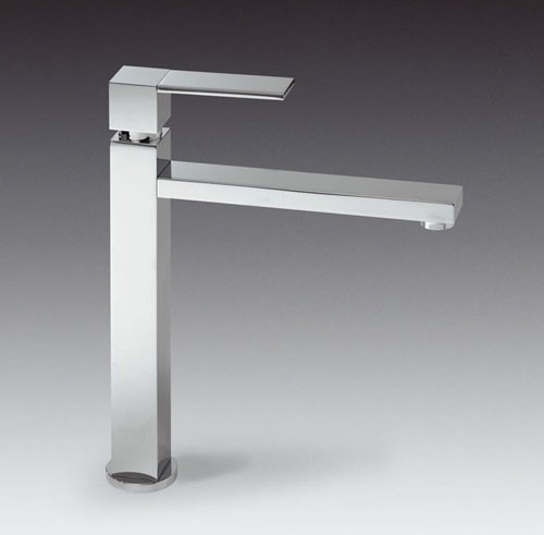 Larger image of Smeg Taps Tall Kitchen Tap With Single Lever Control (Brushed Stainless Steel).