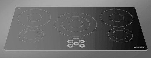 Larger image of Smeg Induction Hobs Newson 5 Zone Induction Hob. 90cm.