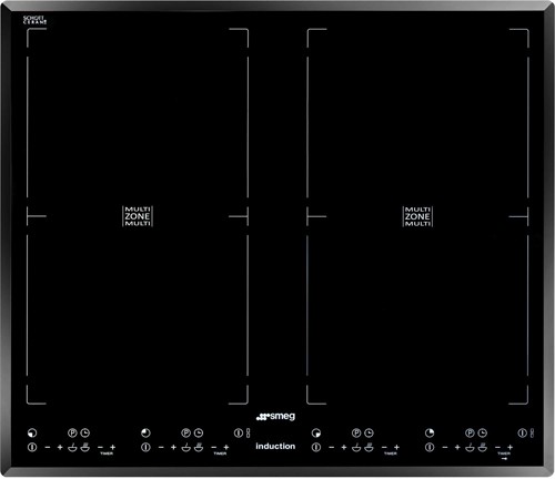 Larger image of Smeg Induction Hobs 4 Zone Induction Hob With Angled Edge. 60cm.