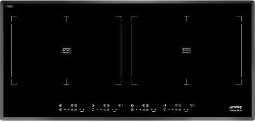 Larger image of Smeg Induction Hobs 4 Zone Induction Hob With Angled Edge. 90cm.