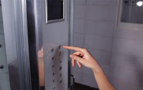 Example image of Hydra Quadrant Steam Shower Enclosure With Twin Controls. 1500x1500.