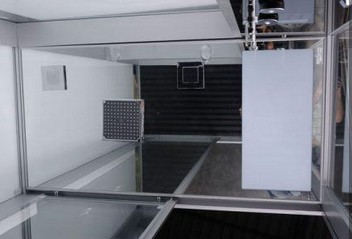 Example image of Hydra Rectangular Steam Shower Enclosure With Mirror Ceiling. 1350x900.