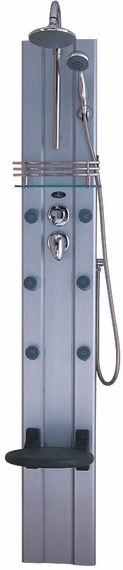 Larger image of Hydra Pro Ontario 6 Jet Shower Panel with Shower Seat