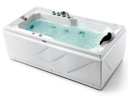 Larger image of Hydra Corner whirlpool Bath With Bath Panels. 1600x800 (Left Handed).