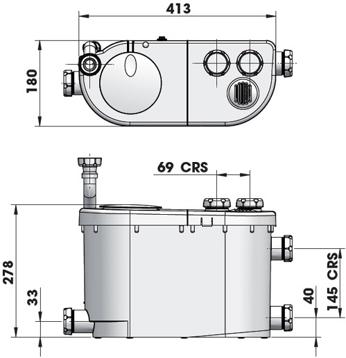 Example image of Techflow Waste Water Lifting Station (5 inlets) 46577.