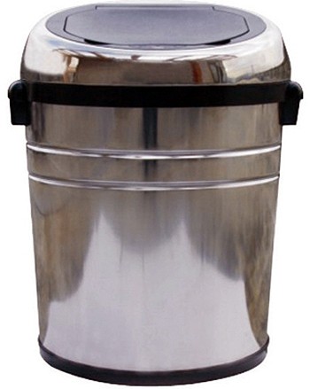 Larger image of Auto Sensor Bin 68 Litre Stainless Steel Waste Bin. (Large)