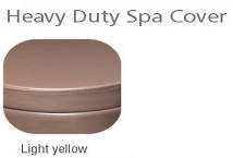 Example image of Hot Tub Pearlescent Hydro Hot Tub (Chocolate Cabinet & Yellow Cover).