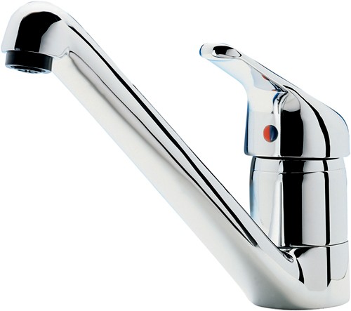 Larger image of Tre Mercati Kitchen Modena Dual Flow Kitchen Tap (Chrome).