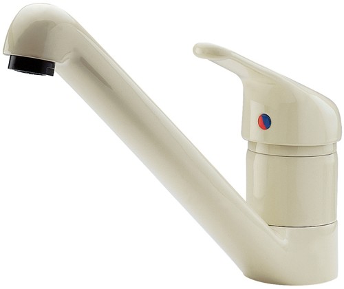 Larger image of Tre Mercati Kitchen Modena Dual Flow Kitchen Tap (Beige).