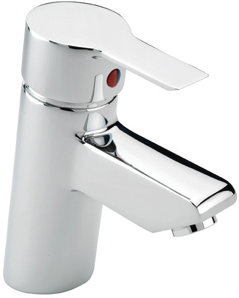 Larger image of Tre Mercati Angle Mono Basin Mixer Tap With Pop Up Waste (Chrome).