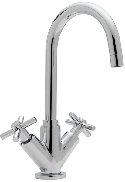 Larger image of Tre Mercati Erin Mono Basin Mixer Tap With Pop Up Waste (Chrome).
