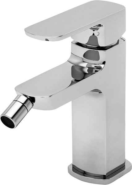 Larger image of Tre Mercati Vamp Mono Bidet Mixer Tap With Pop Up Waste (Chrome).