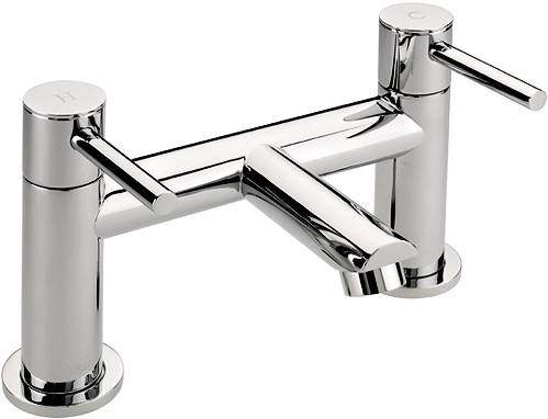 Larger image of Tre Mercati Poppy Bath Filler Tap (Chrome).