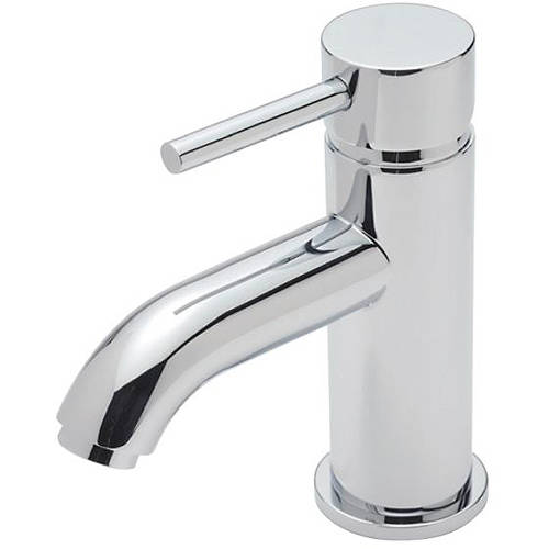 Larger image of Tre Mercati Milan Basin Mixer Tap With Click Clack Waste (Chrome).