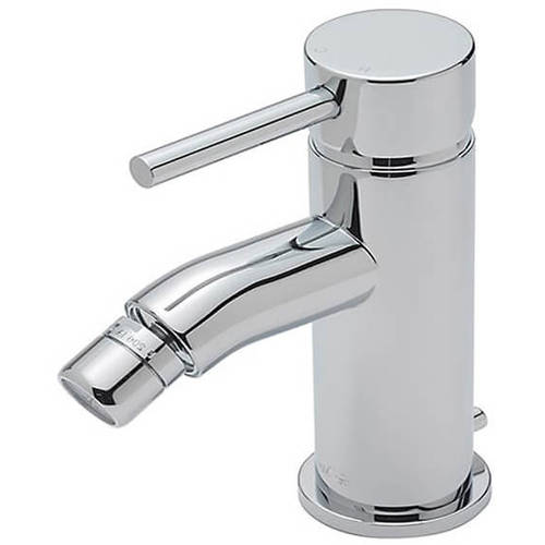 Larger image of Tre Mercati Milan Bidet Mixer Tap With Pop Up Waste (Chrome).