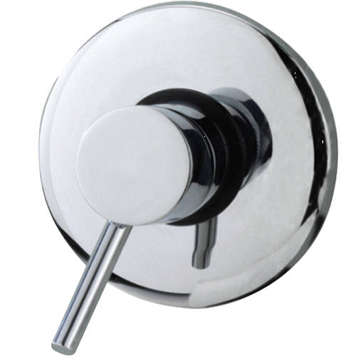 Larger image of Tre Mercati Milan Concealed Manual Shower Valve (Chrome).