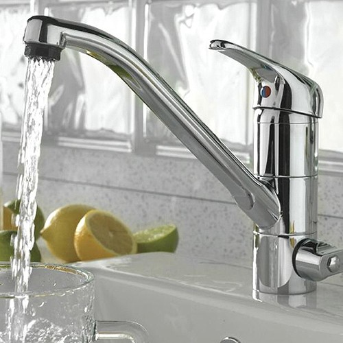 Larger image of Tre Mercati Kitchen Technic Kitchen Tap With Built In Filter (Chrome).
