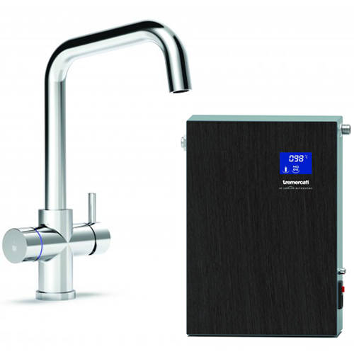 Larger image of Tre Mercati Boiling Taps 4-In-1 Boiling, Drinking, Hot & Cold Water Tap (Chrome).