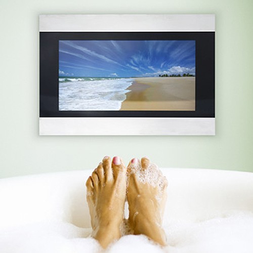 Example image of TechVision 19" Infiniti Waterproof LCD TV (Black & Silver).