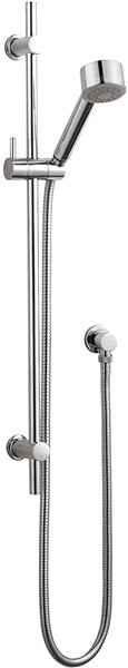 Larger image of Component Deluxe Slide Rail Kit With Shower Handset & Hose (Chrome).