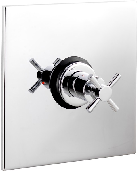Larger image of Ultra Pixi X Head 1/2" Concealed Thermostatic Sequential Shower Valve.