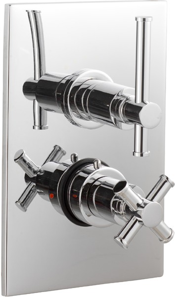 Larger image of Ultra Maine 1/2" High Pressure Concealed Thermostatic Shower Valve.