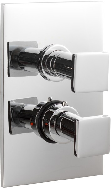 Larger image of Ultra Milo 1/2" High Pressure Concealed Thermostatic Shower Valve.