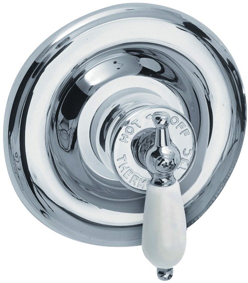 Larger image of Nuie Beaumont 1/2" Concealed Thermostatic Sequential Shower Valve.