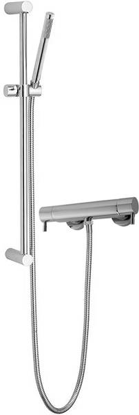 Larger image of Hudson Reed Bar Showers Thermostatic Bar Valve & Slide Rail Kit.