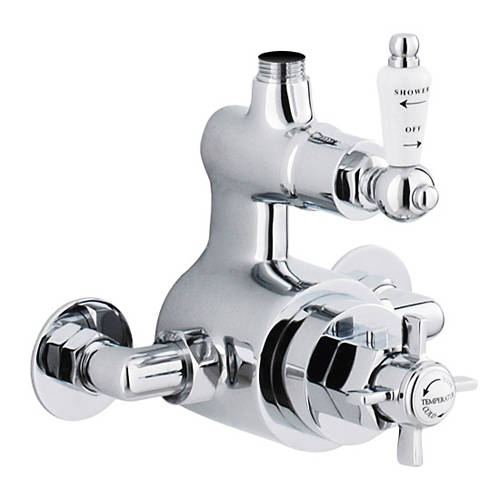 Larger image of Ultra Showers Exposed Thermostatic Shower Valve (1 Way).