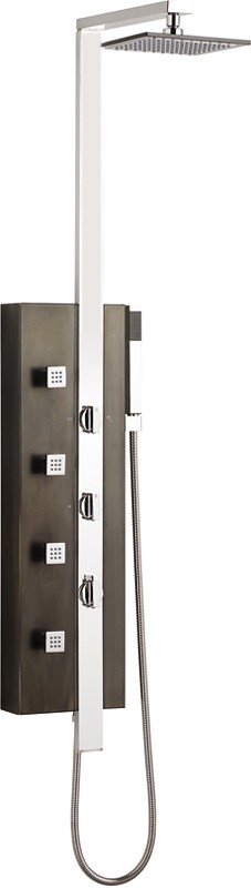 Larger image of Hudson Reed Dream Shower Fiji Thermostatic Shower Panel.