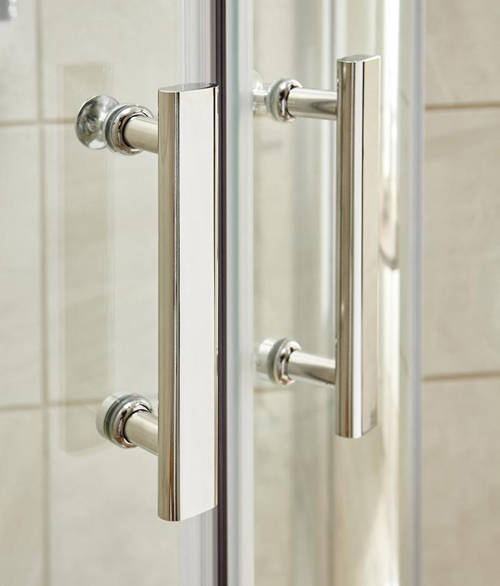 Example image of Nuie Enclosures Square Shower Enclosure With Pivot Door (760x760).