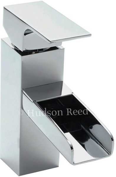 Larger image of Hudson Reed Art Waterfall Basin Tap (Chrome).