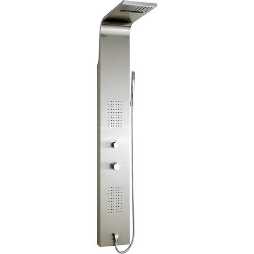 Larger image of Hudson Reed Dream Shower Lava Shower Panel. Thermostatic.