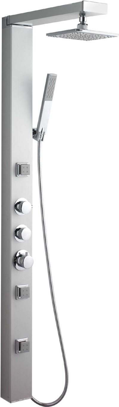 Larger image of Thermostatic Shower Panel 1 With Aluminium Case.