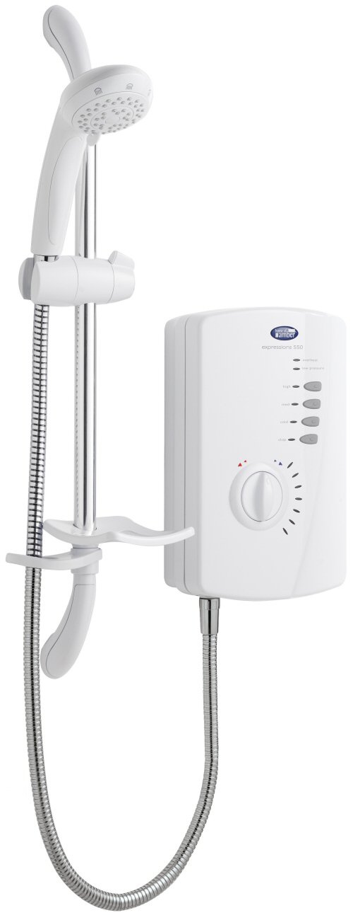 Larger image of Ultra Electric Showers Expressions 550 8.5kW in white