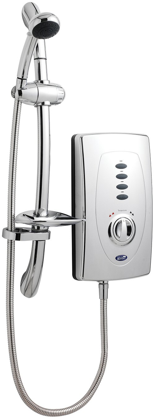 Larger image of Ultra Electric Showers Chic Slimline 650 9.5kW in chrome