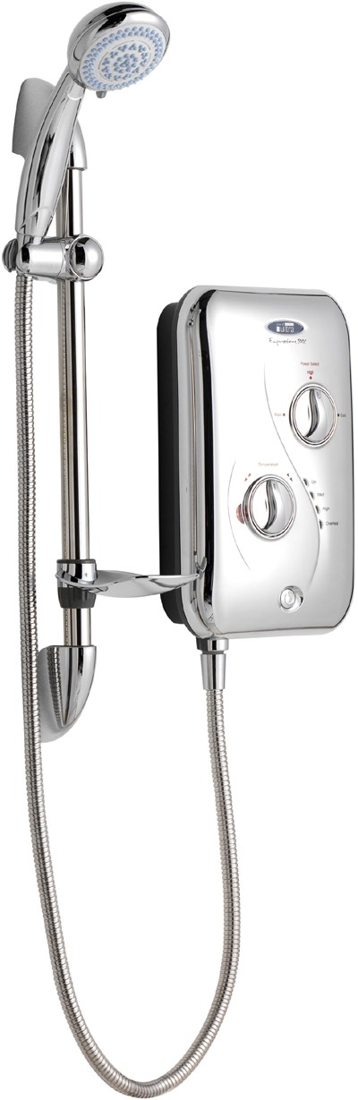 Larger image of Ultra Electric Showers Expressions 9.5kW In Chrome.