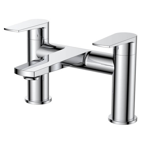 Larger image of Nuie Bailey Bath Filler Tap (Chrome).
