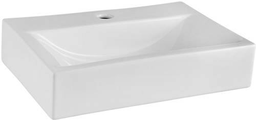 Larger image of Nuie Basins Rectangular Free Standing Basin (450x320mm).