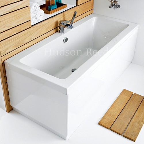 Example image of Hudson Reed Baths Double Ended Acrylic Bath. 1700x700mm.