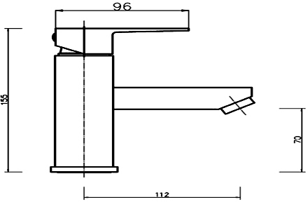 Technical image of Ultra Bias Complete Bathroom Furniture Pack With Embrace Tap (White).